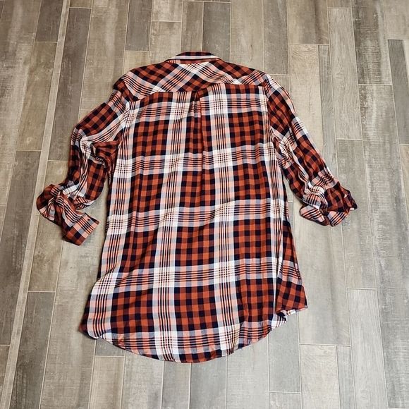 CATO brand plaid cotton button down shirt - Picture 11 of 11
